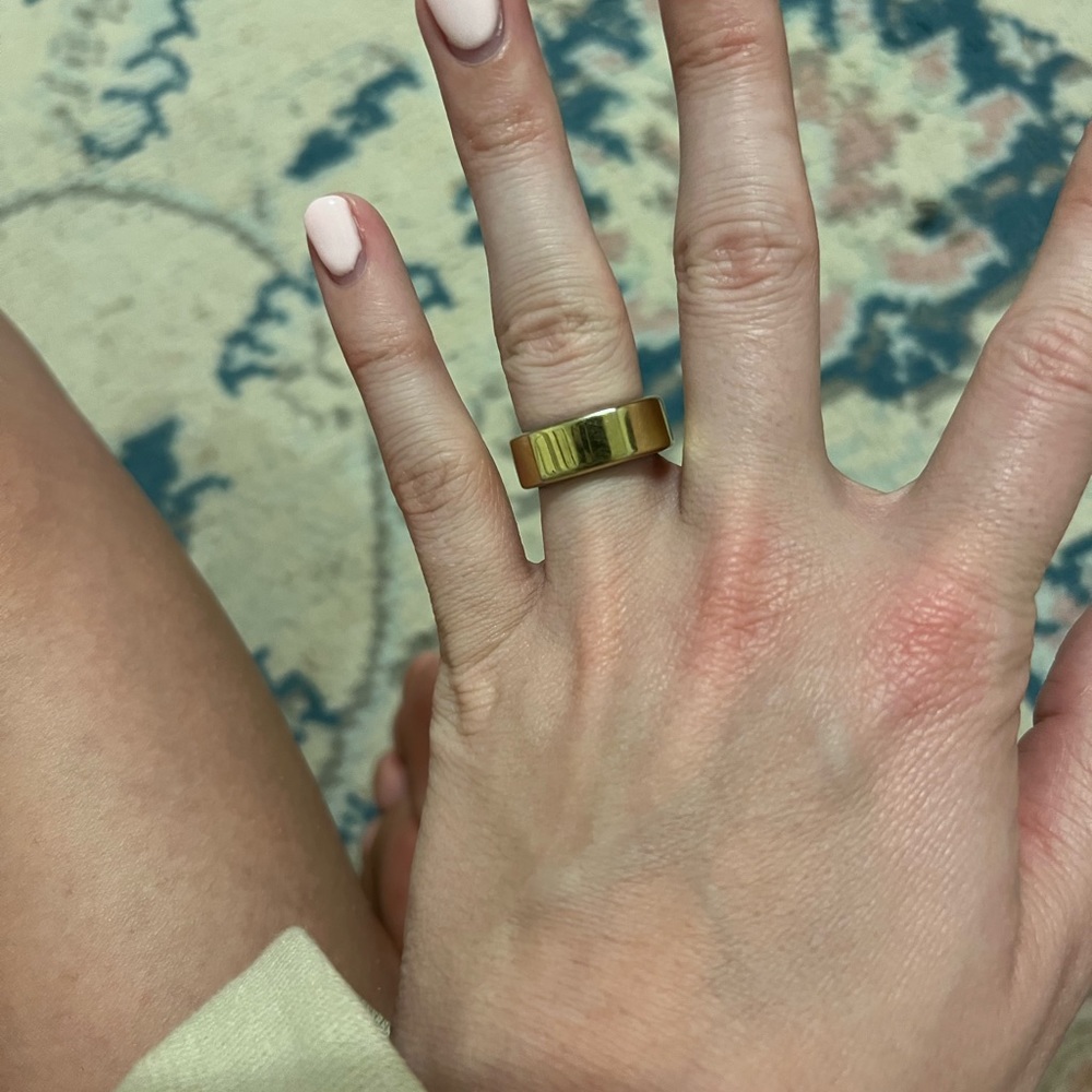 Oura Ring Generation 3 Size 7 Gold